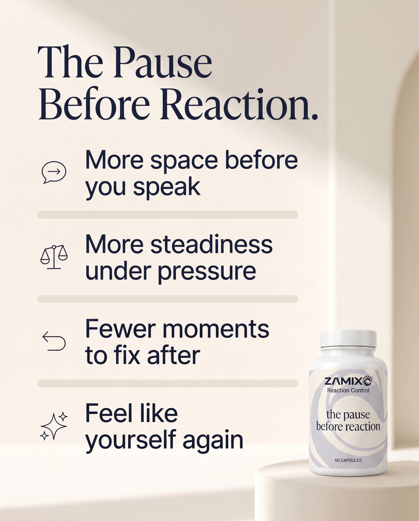 ZAMIXO™ Reaction Control